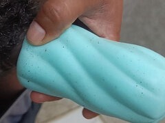 Hemmagjord, Indisk, Onani, Utomhus, Solo