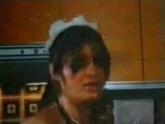 핑거링, 머리카락이 많은, 보지, 빈티지