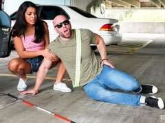 Soveværelse, Stor røv, Store bryster, Sort, Pik sutte, Brunette, Latinsk, Mager