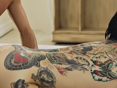 Duży kutas, Duże cycki, Słodka, Erotyczny, Masaż, Mamuśka, Olej, Jazda konna