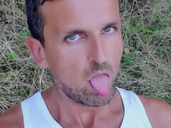 Amatör, Stor kuk, Tysk, Utomhus, Offentlig, Solo