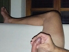 Wytrysk, Europejski, Dziadek, Domowej roboty, Masturbacja, Solo