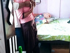 Amatorka, Duży tyłek, Obciąganie, Para, Domowej roboty, Indyjski