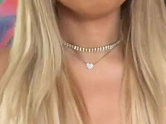 Azjatka, Duży tyłek, Blondynka, Płeć żeńska, Masturbacja, Solo, Tatuaż