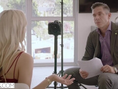 Skinny debauched Alex Grey exciting 3some porn scene