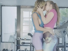 Tette grandi, Bionda, Toccando, Hd, Lesbica, Leccata, Figa