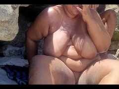 Amatør, Strand, Par, Fetish, Naturlige bryster, Nudist, Offentlig, Ryger