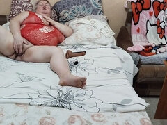 Bbw, Dildo, Ženský, Homemade, Masturbace, Dospělé, Sólo