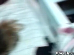 Soverom, Blond, Kukk suging, Brunette, Sperm skott, Gruppe, Tynn, Pupper