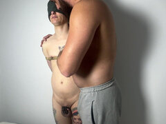 Gutpucnhing My Tied Twink Slave