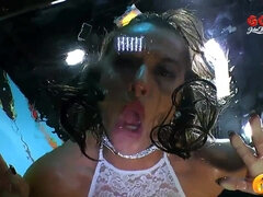 Filthy bukkake pissing gangbang video