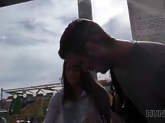 Kont, Pijpbeurt, Bruinharig, Man die toekijkt, Hd, Moeder, Geld, Zuigen
