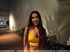 Hot Babe Fucks Tiktok Photographers Huge Cock Street Photo Shoot Big Cumshots And Piss - Luna Legend