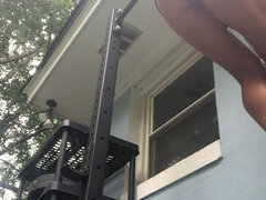 Workout of the Day- 5 X 4 Weighted Pull Ups Naked of Course