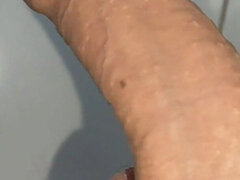 Big Uncircumcised Dick Opening Phimosis of the Glans.