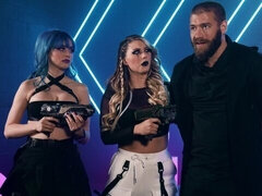 Большая жопа, Пальцем, Поцелуи, Лесбиянка, Лизание, Белье, Стриптизерша, Сиськи