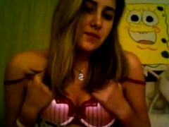 Amatéri, Brunetka, Masturbácia, Sólo, Teenka, Webkamera