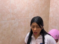 Students Caught Fucking In The School Bathroom Real