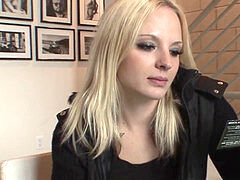 Little blonde nubile wants some immense ebony cock!