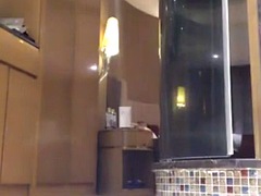 The hotel nude show of Chinese plump female anchors