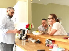 Hot Wife Cheats on Hubby with Hotel Guest - Deep Ass Licking & Rough Sex - Oksana Katysheva