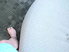 Pijpbeurt, Bruinharig, Lul, Latijnse vrouw, Klein, Gezichtspunt, Mager, Tieten likken