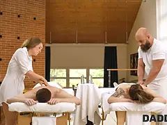 Anal, Brunett, Otrohet, Hd, Massage, Rakad, Tatuering, Tuttar
