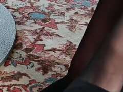 Secretary Kerry’s Tired Nylon Feet & Heel Play After Work - Part 1