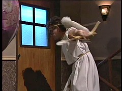 Bambino, Tette grandi, Bionda, Tette