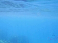 Amatőr, Fürdő ruha, Szőke, Cumizás, Nagylány, Filigrán alkatú, Nézőpont, Begyek