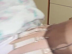 Amatør, Hårete, Moden, Nylon, Strømper