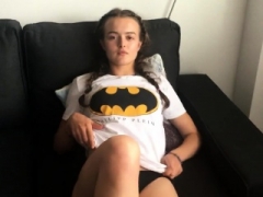 Teenage gal solitary play solitary homemade