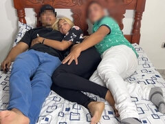 Watching Movie With My Boyfriend And His Best Friend Who Lays Next To Me And Starts Touching My Ass