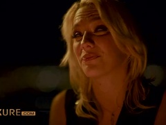 Anaal, Blond, Man, Man man vrouw, Ruw, Kousen, Trio, Vrouw