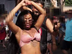 Analny, Tyłek, Duży tyłek, Czarny, Brazylia, Wytrysk, Hardcore