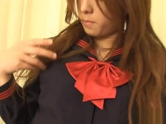 Ambrosial asian female get real hard fuck