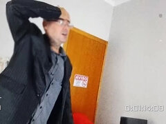 Amateur Latina Redhead Fanny Squirting Tease in Job Interview 4K