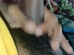 Enthousiasteling, Grote lul, Sperma, Sperma shot, Handbeurt, Masturbatie, Alleen