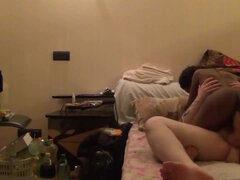 Russian Boy fucks the only black prostitute in Moscow