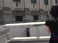 Черные, Ботинки, Платье, Эксгибиционист, Подружка, Киски, Короткая стрижка, Сиськи