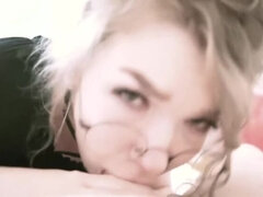 Blonde, Gorge profonde, Branlette thaïlandaise, Hd, Pov