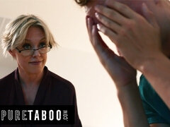 Grote lul, Oudere vrouw, Lul, Vingeren, Kut duiken, Rijden, Kort haar, Stiefmoeder