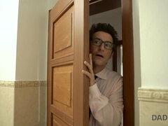 18, Amatør, Pik sutte, Far, Hd, Ældre kvinde, Fisse, Teenager