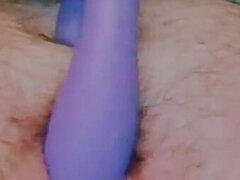 Dildo, Kvinna, Hemmagjord, Hemmafru, Milf, Naturliga tuttar, Solo, Vibrator