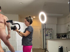 Sucer une bite, Couple, Cocu, Tir de sperme, Fétiche, Époux mari, Plan cul à trois, Épouse