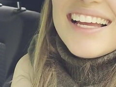 Amateur, Voiture, Fétiche, Embrassement, Lesbienne, Orgasme, Chatte, Nénés