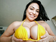 Grosser arsch, Grosser schwanz, Grosse titten, Blasen, Braunhaarige, Hundestellung, Milf