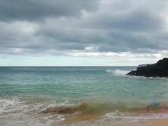 Megan is happy in Hawaii with you!