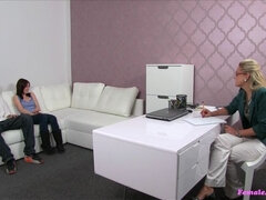 Amatoriale, Pompino, Femmina, Donna donna uomo, Toccando, Lesbica, Ufficio, Figa