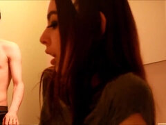 Velika rit, Velik kurac, Velike joške, Fafanje, Busty, Zunanji izliv, Naravne joške, Žena